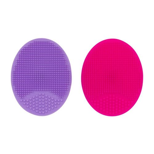 CALA PURPLE/HOT PINK FACIAL EXFOLIATORS (2PK)