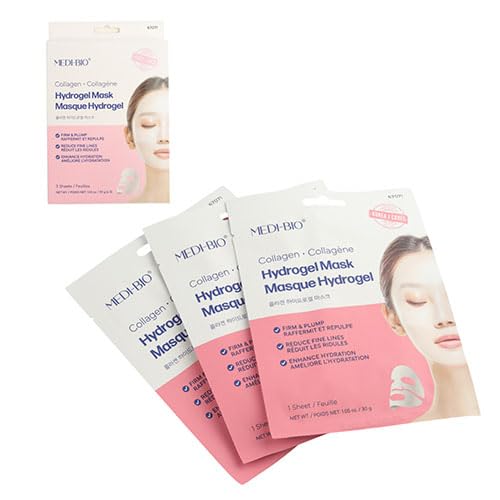 Cala Medi-Bio Collagen Hydrogel Mask, 3 Sheets