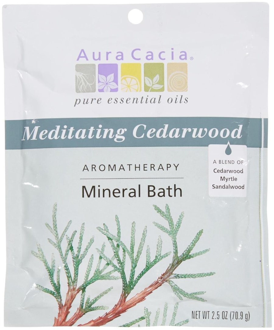 Aura Cacia Aromatherapy Mineral Baths - Meditation