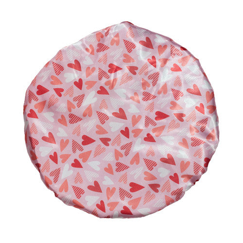 CALA SHOWER TURBAN SET: HEARTS