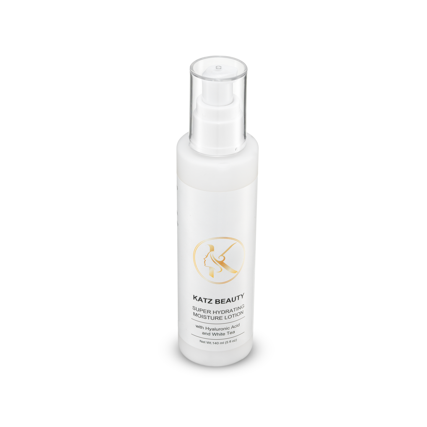 White Tea Extract and Hyaluronic Acid in Katz Beauty Lotion for antioxidant protection and moisture retention