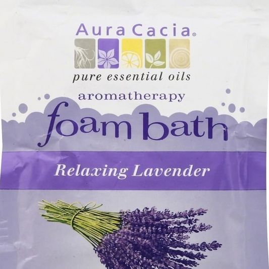 Aura Cacia Foam Bath Relaxing Lavender
