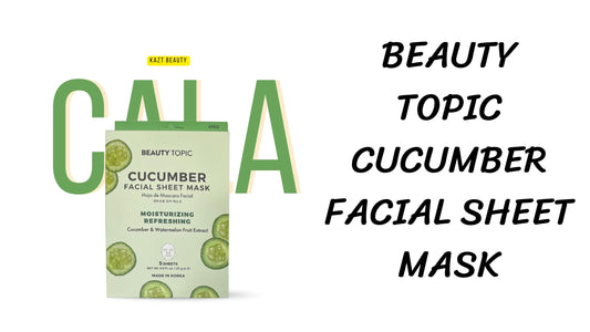 Beauty Topic Cucumber Facial Sheet Mask Cala