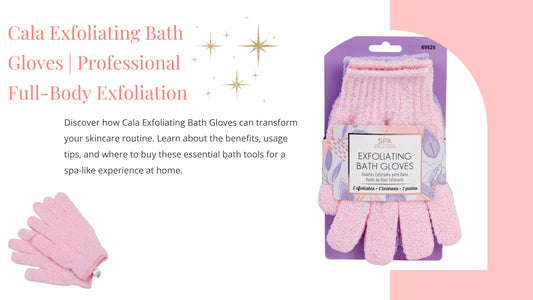 Cala Exfoliating Bath Gloves