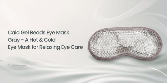 Cala Gel Beads Eye Mask Gray