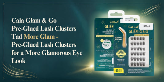 Cala Glam & Go Pre Glued Lash Clusters Tad More Glam