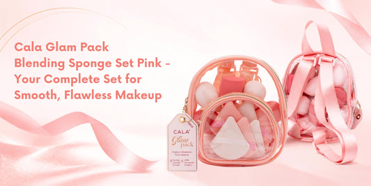 Cala Glam Pack Blending Sponge Set Pink