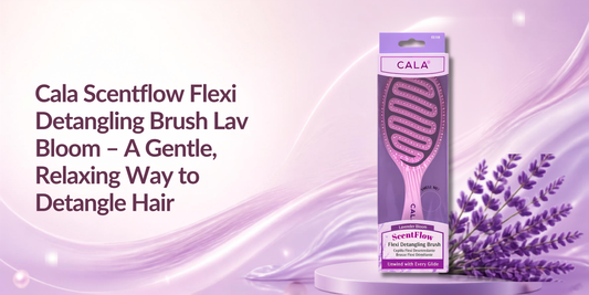 Cala Scentflow Flexi Detangling Brush Lav Bloom