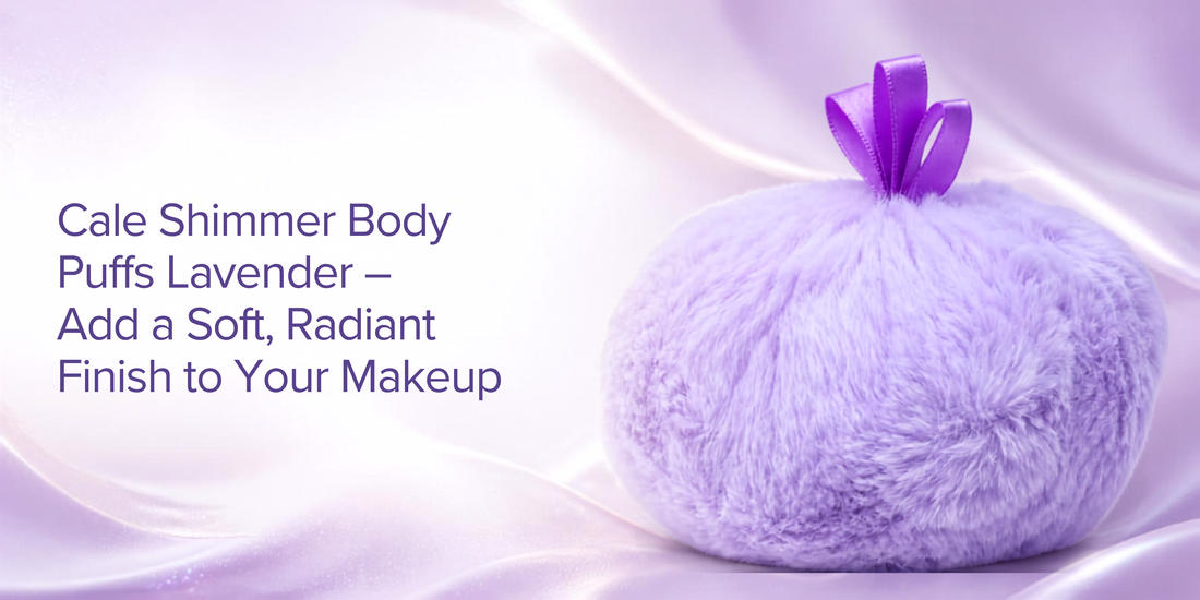 Cala Shimmer Body Puffs Lavender
