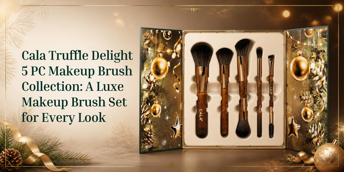Cala Truffle Delight 5 PC Makeup Brush Collection