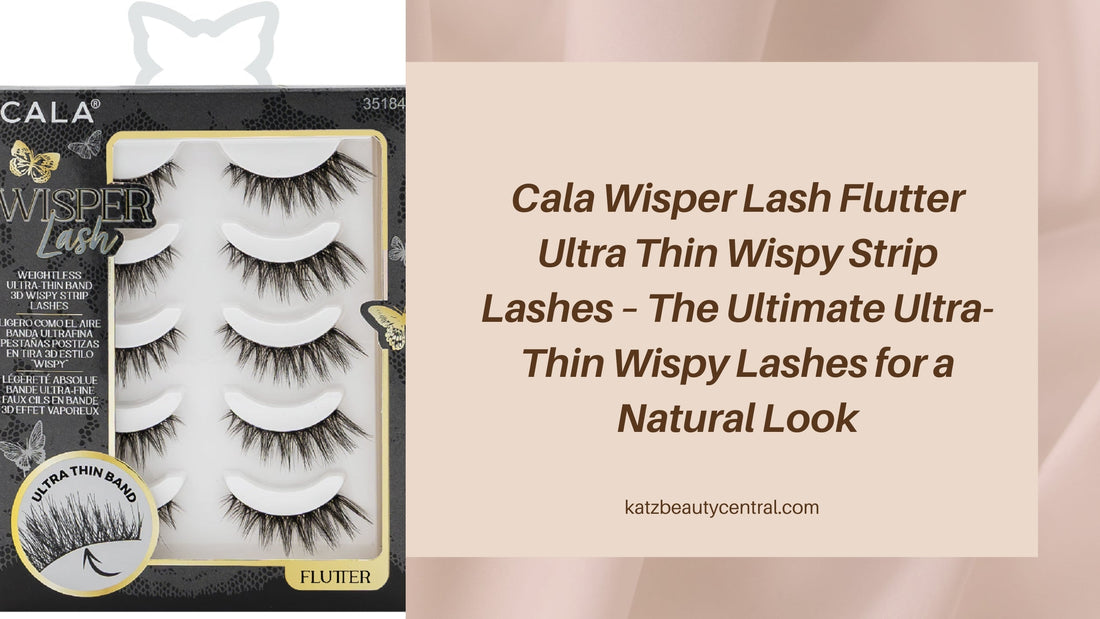 Cala Wisper Lash Flutter Ultra Thin Wispy Strip Lashes