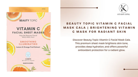 Beauty Topic Vitamin C Facial Mask Cala