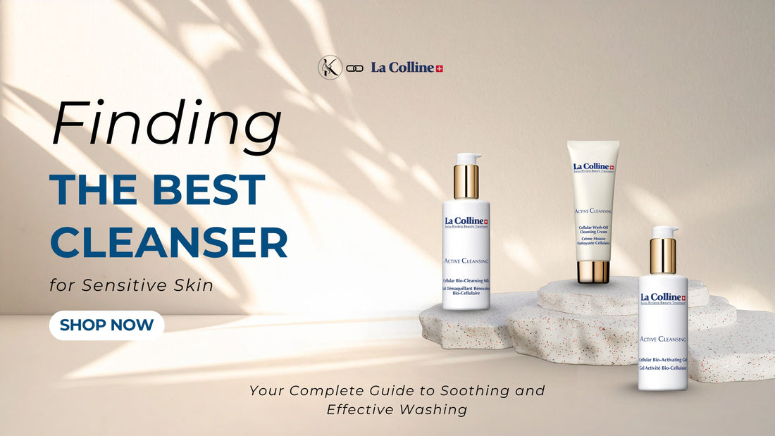 best cleanser for sensitive skin la colline