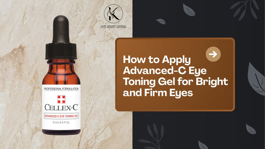  How to apply Advanced-C Eye Toning Gel