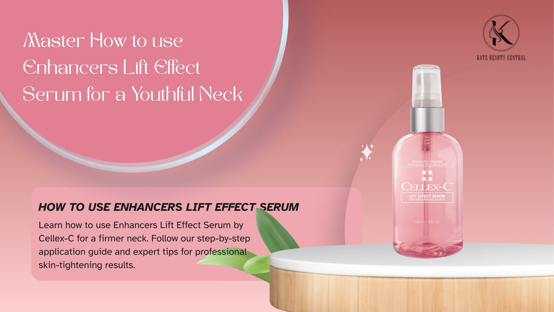 How to use Enhancers Lift Effect Serum