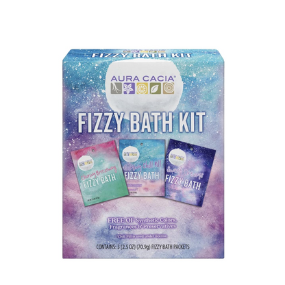 Aura Cacia Fizzy Bath Kit