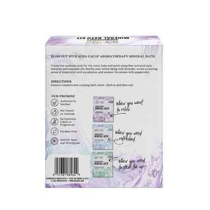 Aura Cacia Mineral Bath Kit