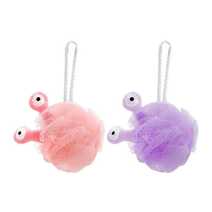 Cala Cute & Fluffy Mesh Bath Sponge Set
