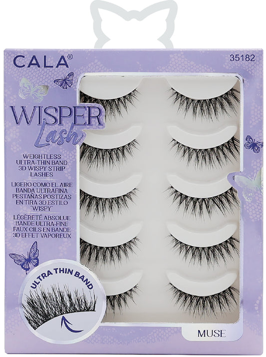 CALA Wisper Lash - Muse Ultra Thin Wispy Strip Lashes