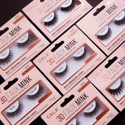CALA 3D FAUX MINK LASHES: FUEGO