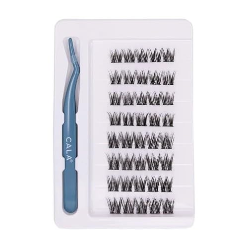 CALA Glam & Go Pre-Glued Lash Extensions, 40 Pieces