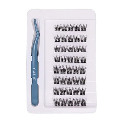 CALA Glam & Go Pre-Glued Lash Extensions, 40 Pieces