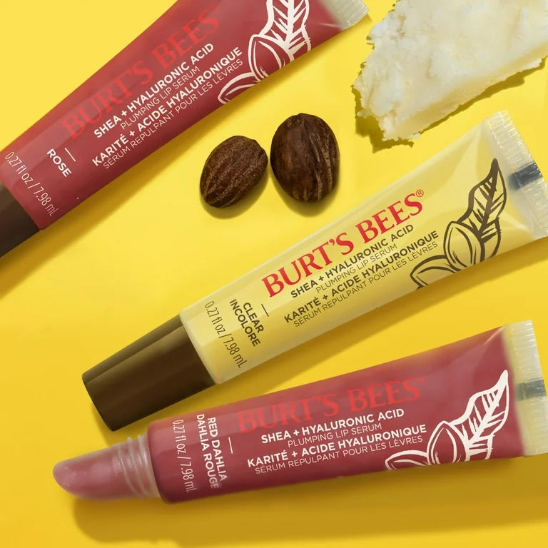 BURTS BEES Clear Shea & Hyaluronic Acid Plumping Lip Serum