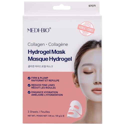 Cala Medi-Bio Collagen Hydrogel Mask, 3 Sheets
