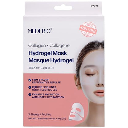 Cala Medi-Bio Collagen Hydrogel Mask, 3 Sheets