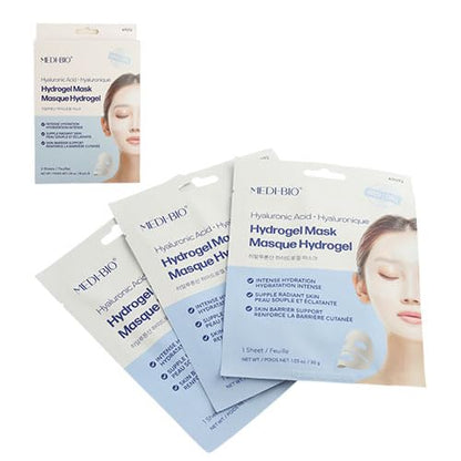 Cala MEDI-BIO Hyaluronic Acid Hydrogel Mask, 3 Sheets