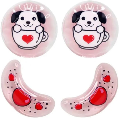 CALA HOT & Cold Eye Pads (Puppy/Hearts 2PK)