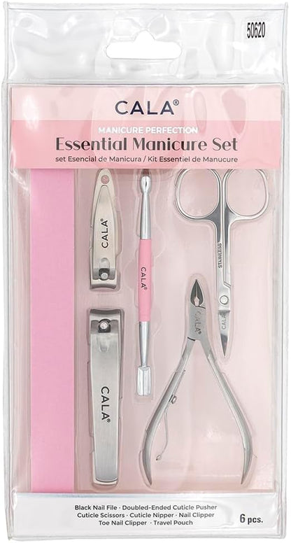 CALA EESSENTIAL Manicure Set 6PCS+Travel Pouch