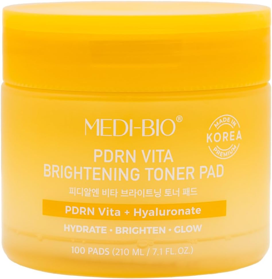 CALA MEDI-BIO PDRN Vita Brightening Toner Pad, 100 Pads