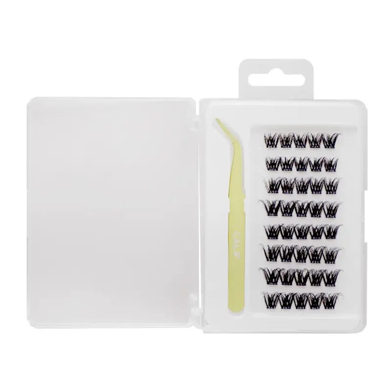 CALA GLAM & GO - ULTRA GLAM PRE-GLUED CLUSTERS, 40 Pieces with Applicator