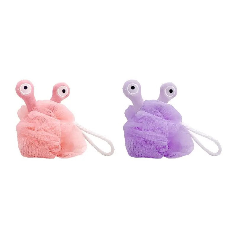 Cala Cute & Fluffy Mesh Bath Sponge Set