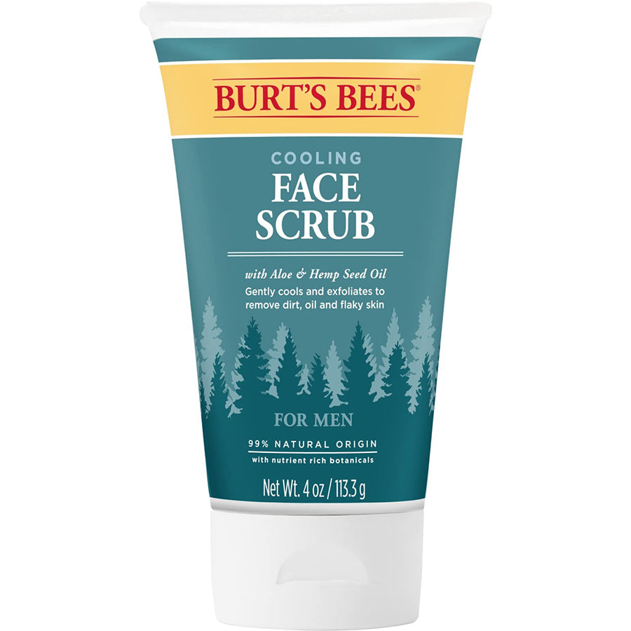  Burt s Bees Cooling Face Scrub with Aloe & Hemp For Men