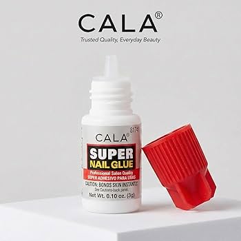CALA Super Nail Glue, Professional Salon Quality, 3g, Pack of 6