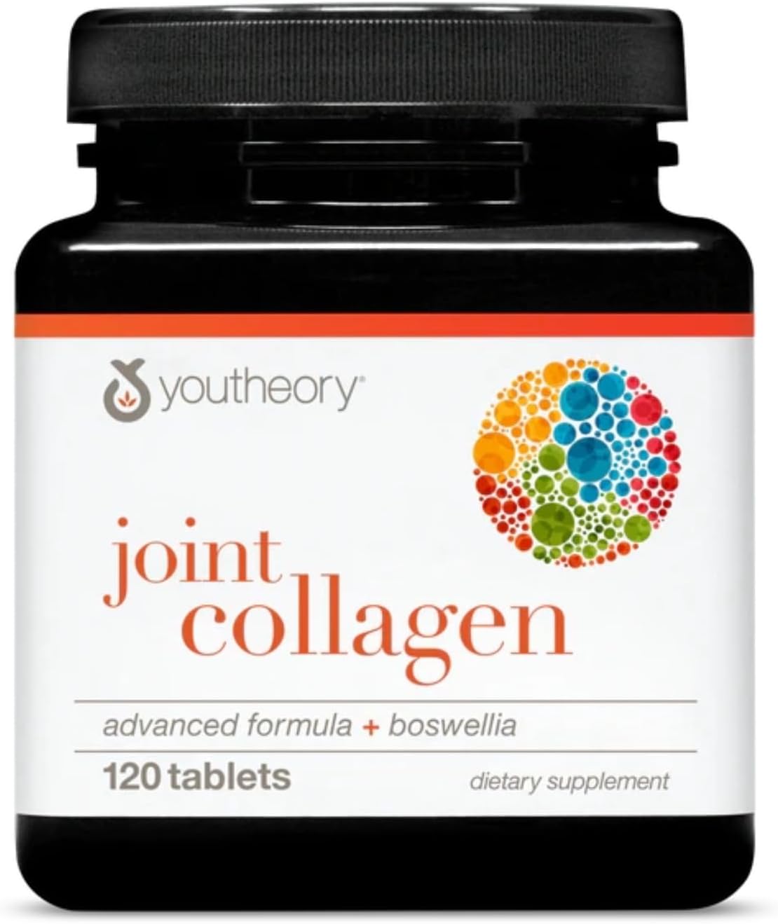 Youtheory Joint Collagen Advanced - Type 2 Collagen Supplement - Joint Support & Health - with Boswellia Extract, Turmeric & Quercetin