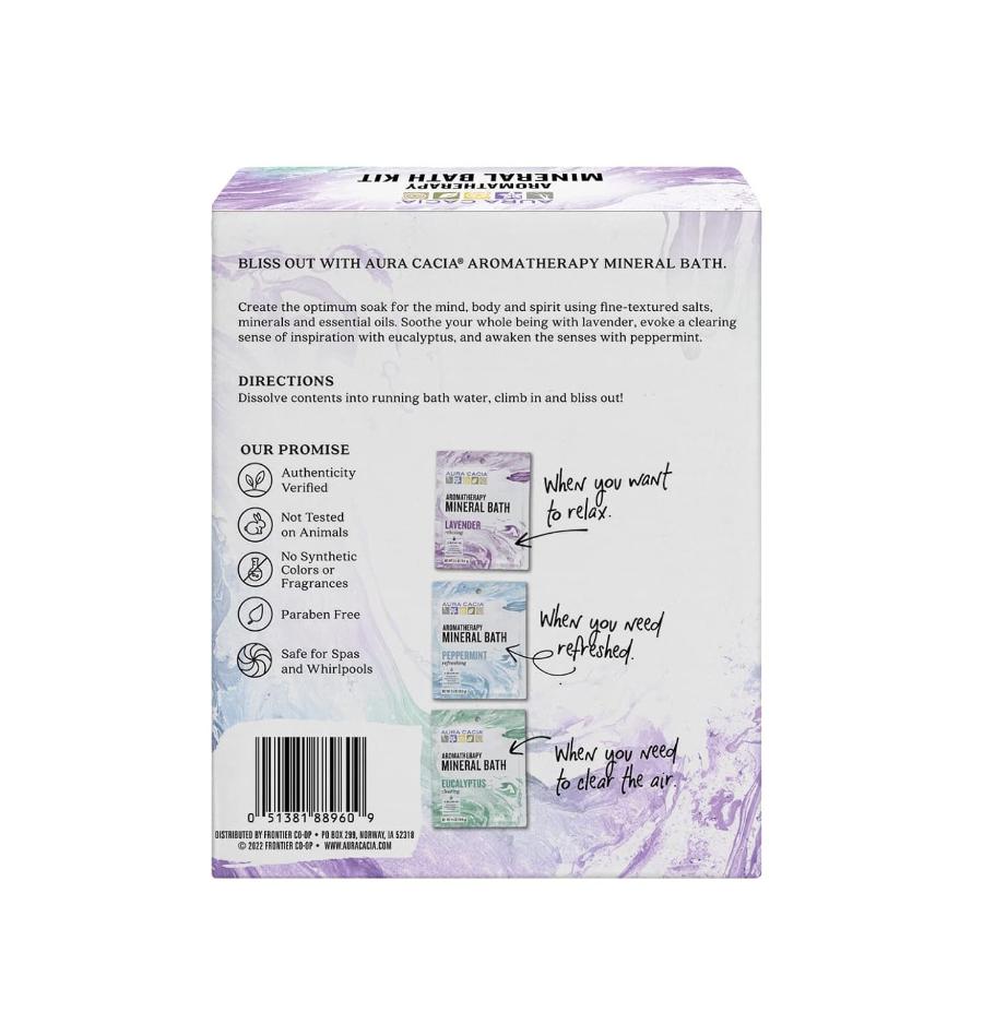 Aura Cacia Mineral Bath Kit