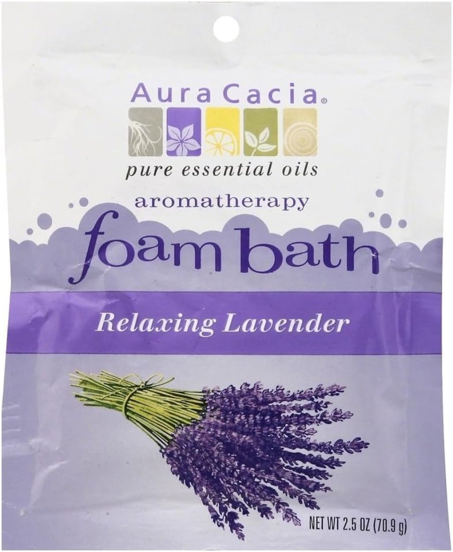 Aura Cacia Foam Bath Relaxing Lavender