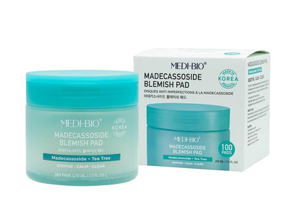 CALA Medi-Bio Madecassoside Blemish Pad, 100 Pads