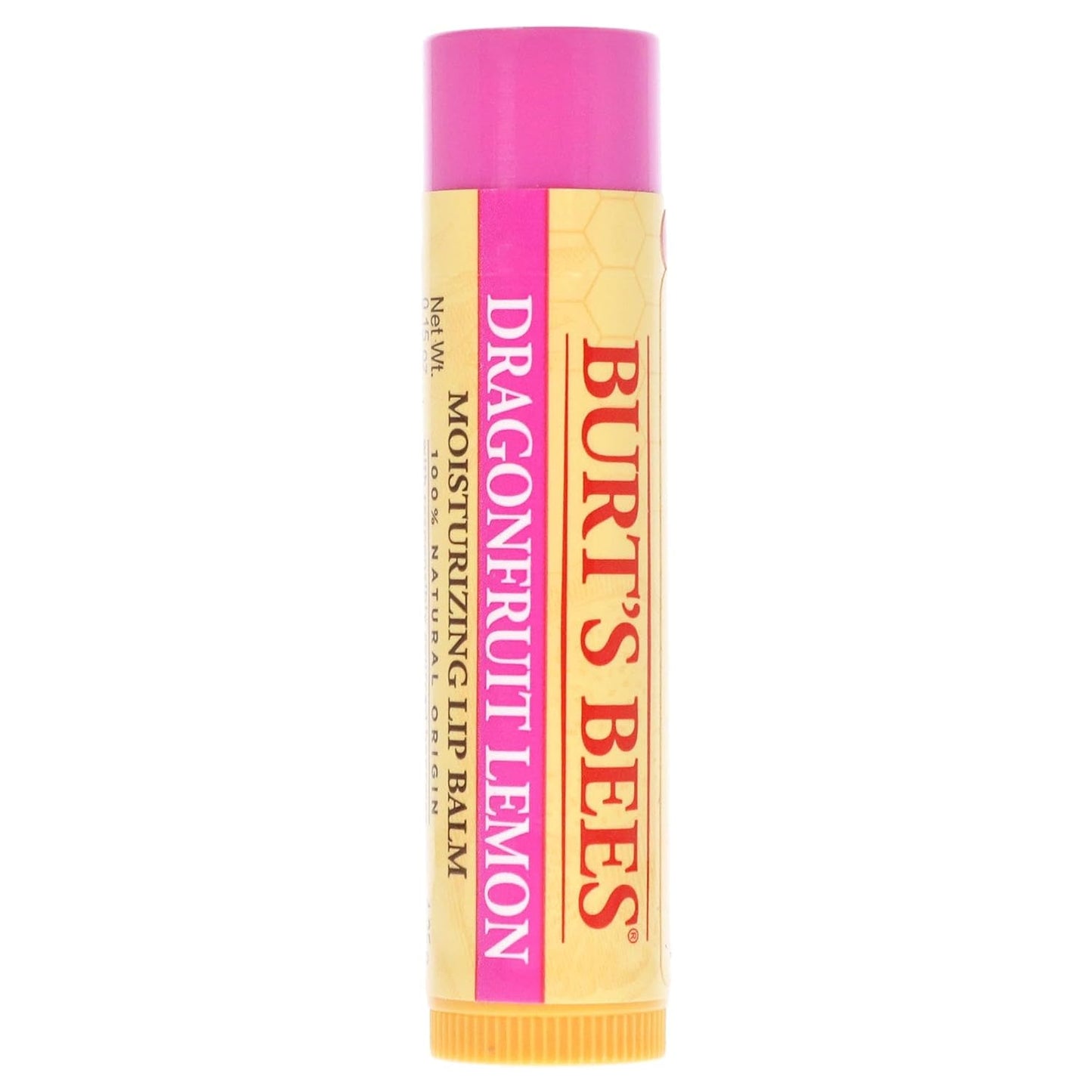 Burts Bees Dragonfruit Lemon Moisturizing Lip Balm Unisex