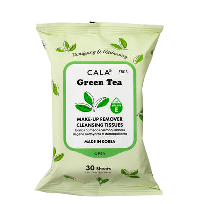 CALA Makeup Remover Cleansing Tissues: Green Tea (30 Sheets)