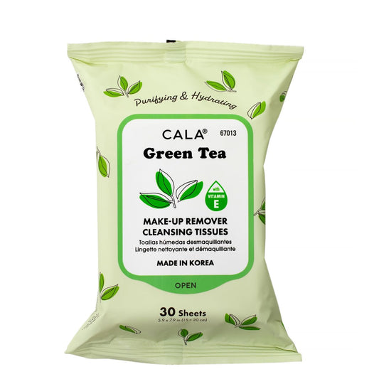 CALA Makeup Remover Cleansing Tissues: Green Tea (30 Sheets)