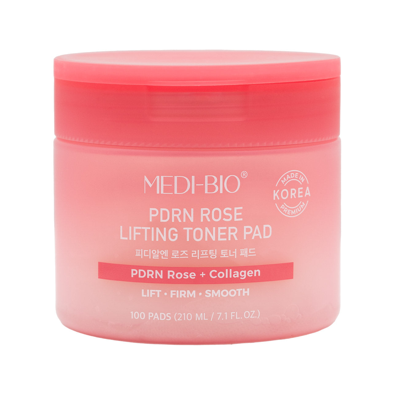 CALA Medi-Bio PDRN Rose Collagen Lifting Toner Pad 100 Pcs