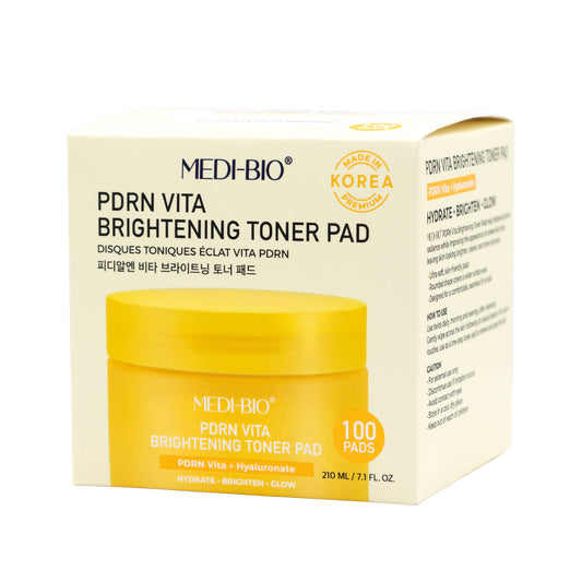 CALA MEDI-BIO PDRN Vita Brightening Toner Pad, 100 Pads