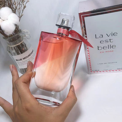 La Vie Est Belle En Rose by Lancome L'EAU DE TOILETTE for Women 3.4oz / 100mlEdt