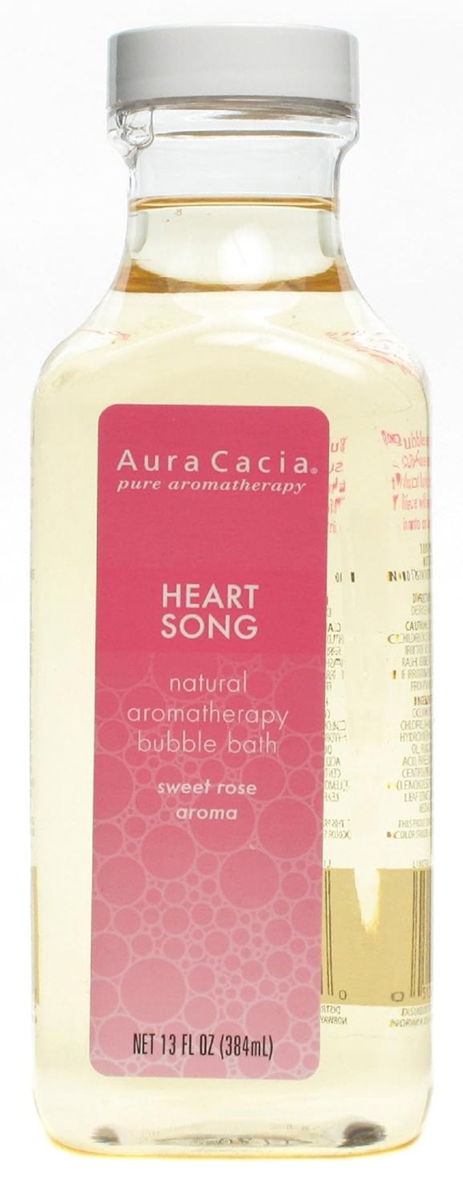 Aura Cacia Bubble Bath, Heart Song, 13 Ounce