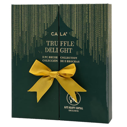 CALA Truffle Delight 5 PC Makeup Brush Collection (Holiday Limited Edition)