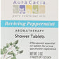 Aura Cacia Aromatherapy Shower Tablets, Reviving Peppermint